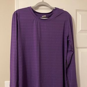 Zyia Purple Chill LS top - XXL